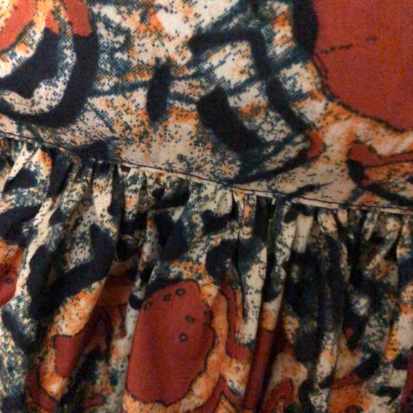 African Print Skirt and Blouse - Picture 2 of 7